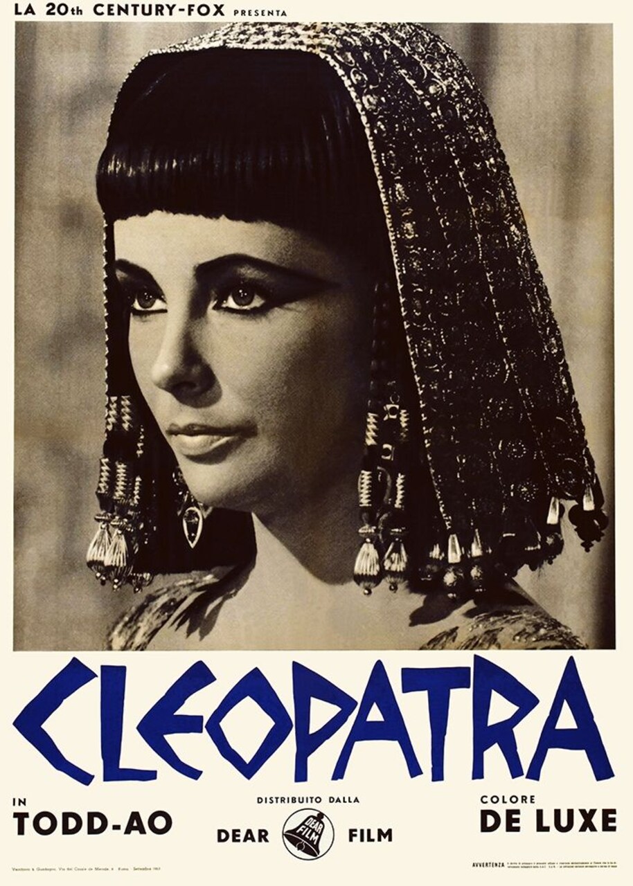 Italian - Elizabeth Taylor - Cleopatra - Poster Poster Print by Hollywood Photo Archive Hollywood Photo Archive - Item # VARPDX489748